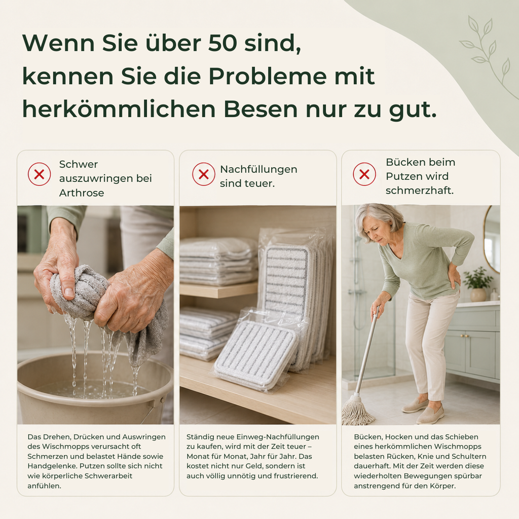 Omanix EasyClean™ - Reinigung leicht gemacht – ohne Kompromisse.