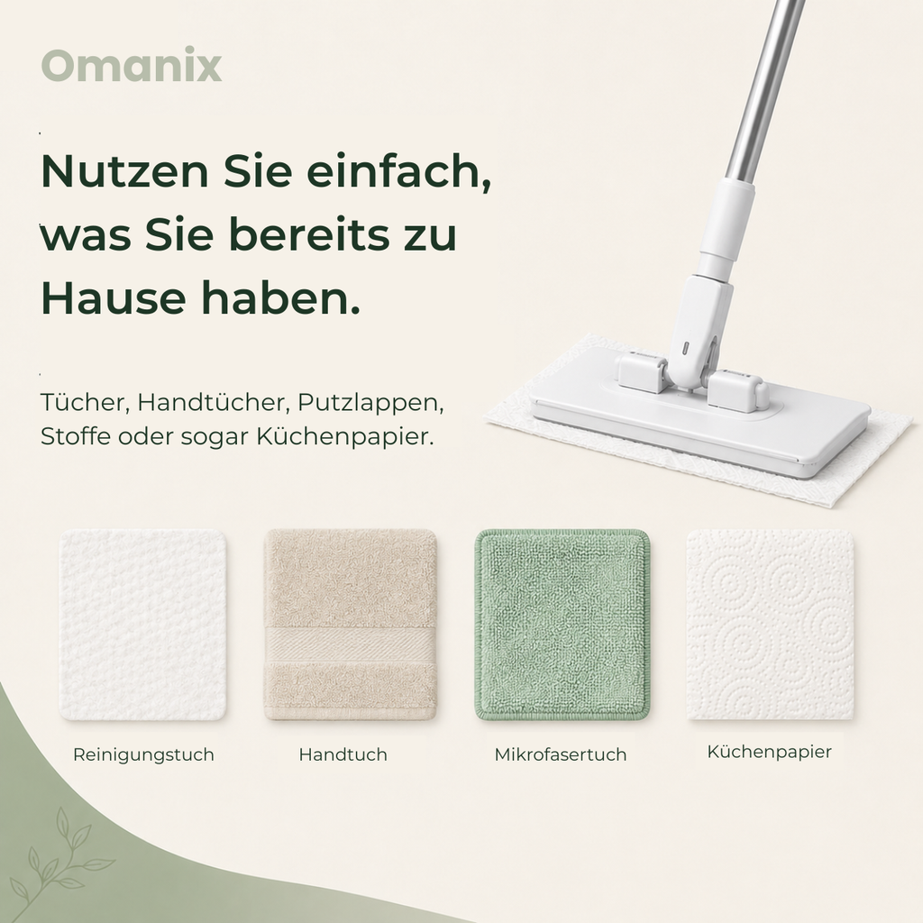 Omanix EasyClean™ - Reinigung leicht gemacht – ohne Kompromisse.